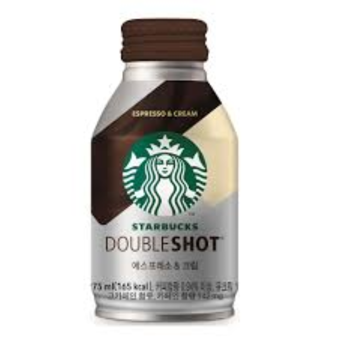 STARBUCKS 275ML DOUBLE SHOT ESPRESSO N CREAM 